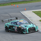 JD Davidson’s AE Replay XD Nissan GT Academy Nissan GT-R GT3 leads Bryan Heitkotter’s AE Replay XD Nissan GT Academy Nissan GT-R GT3